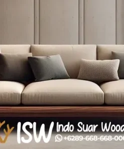 Kursi Sofa Kayu Jati Premium 3 Seater