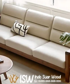 Kursi Sofa Kayu Minimalis Seri Scandinavian