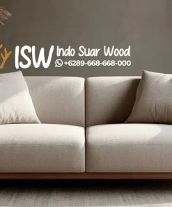 Kursi Sofa Awan Lembut Lengkung Estetik