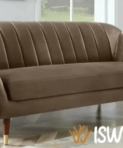 Kursi Sofa Beludru Modern Klasik