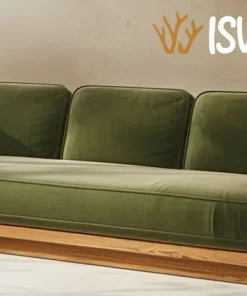 Kursi Sofa Eksklusif Hijau Olive