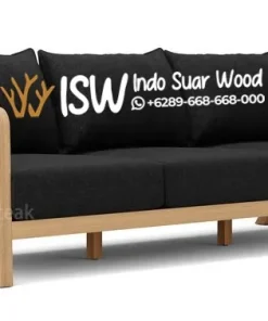 Kursi Sofa Kayu Seri Scandinavian