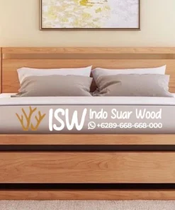 Tempat Tidur Kayu Ukuran 120x200