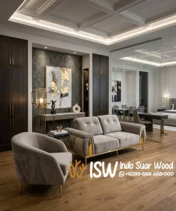 Kursi Sofa Channelle Gold