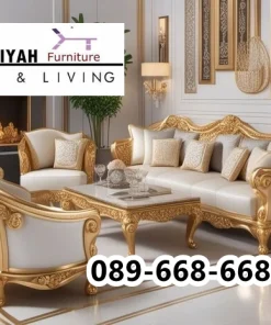 Sofa Tamu Royal Versailles Gold
