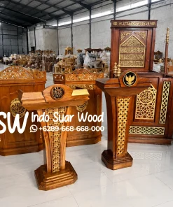 Pusat Jual Podium Balikpapan Kayu Jati