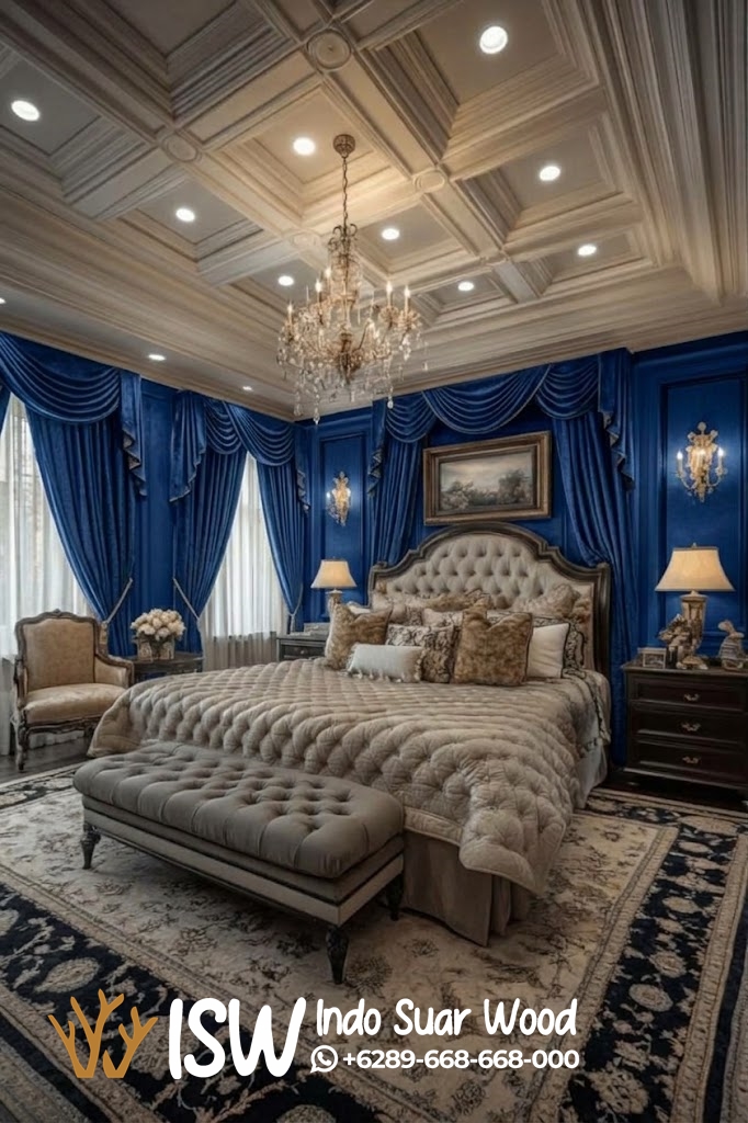 Set Tempat Tidur Mewah Jakarta Desain Klasik Eropa